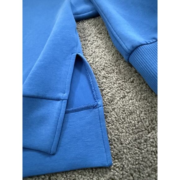 XXL 2X Blue CALIA Carrie Underwood Soft Scuba Crew Neck Sweatshirt Yoga Workout - Picture 12 of 14